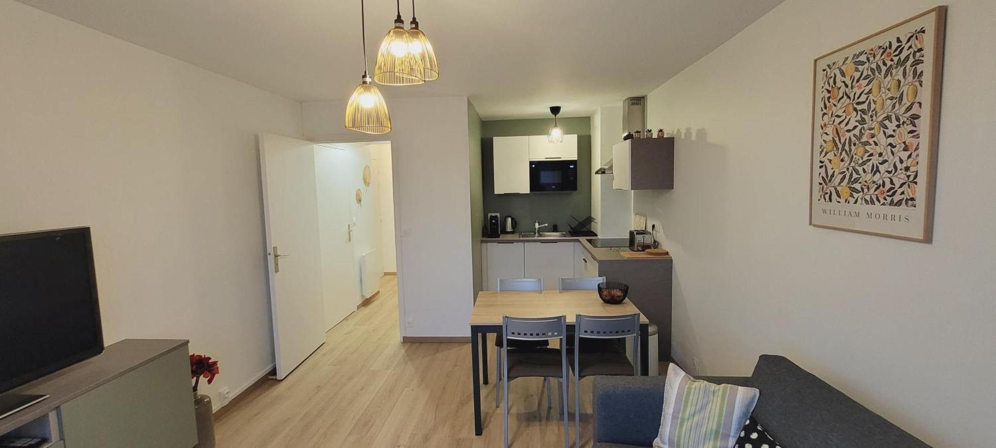 Une Jolie Vue - Appt 2 Pieces Vue Mer Balcon Sud Вімере Екстер'єр фото